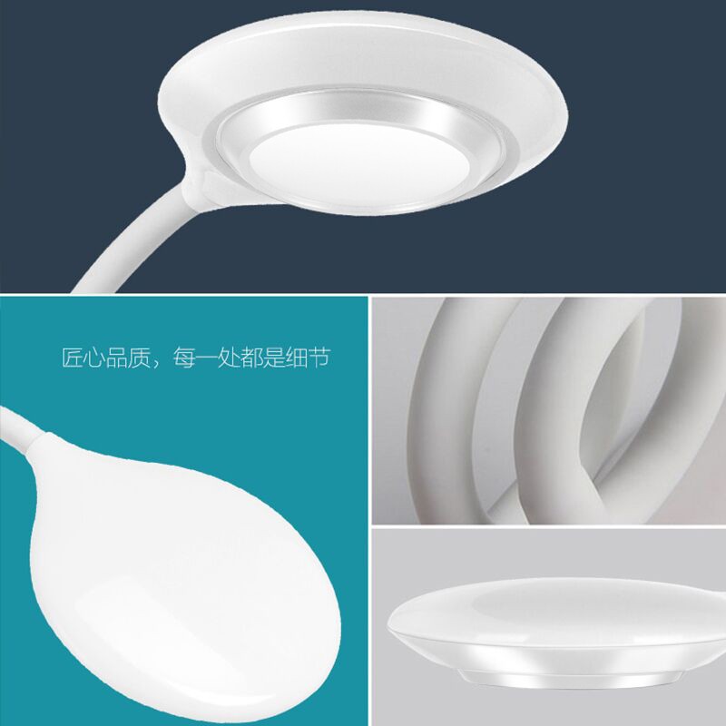 松下led护眼小台灯学习专用卧室书桌写作业宿舍神器床头灯夹子式