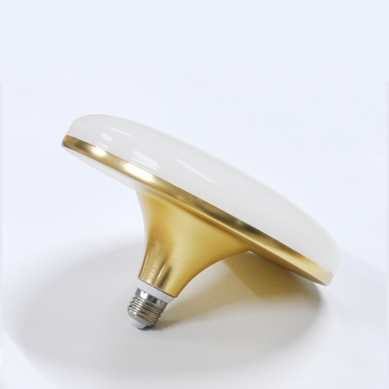 三色变光led灯泡E27螺口可调光飞碟灯家用室内光源超亮变色节能灯