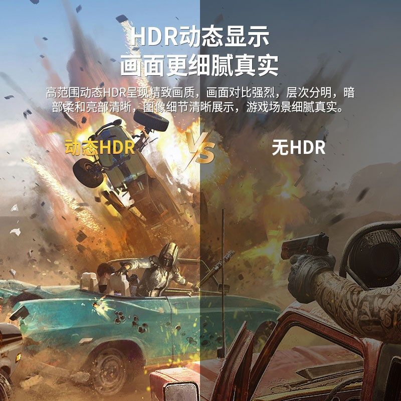 DP2.1 VESA认证80G高带宽4K240Hz8k120Hz兼容DP1.4电脑显卡连接线