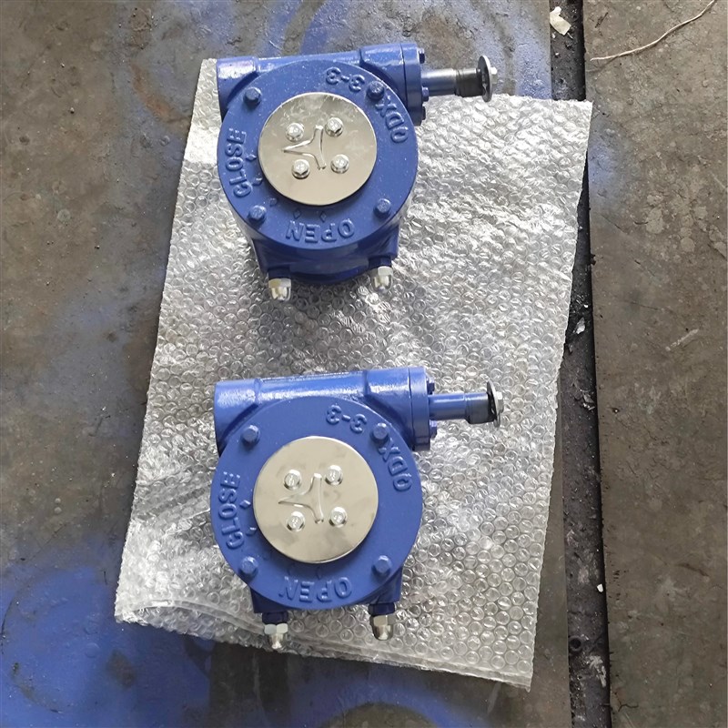 手动涡轮头阀门配件涡轮箱蝶阀涡轮头QDX3-2 QDX3-3球阀驱动装置