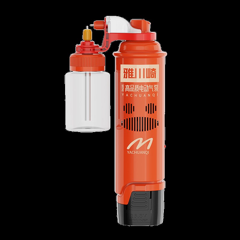 电动喷漆枪家具补漆修复喷枪汽车小型锂电喷笔气泵罐手办模型彩绘