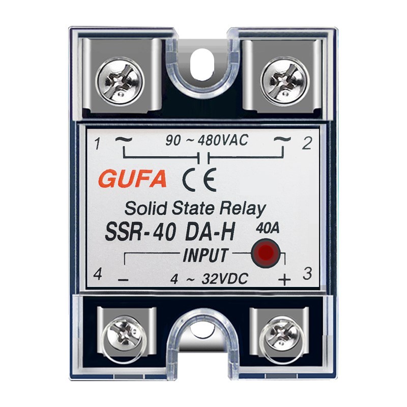 220V固态继电器SSR-40DA交流控直流25/40/60/10/100DA VA AA DD-H