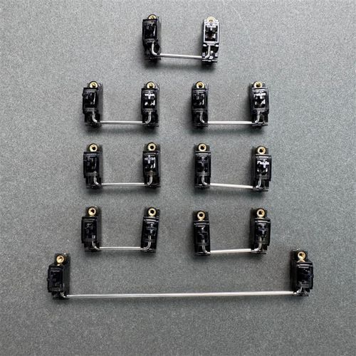 KKX外设螺丝卫星轴PCB卫星轴客制化机械键盘6.25U 7U卫星轴钢丝