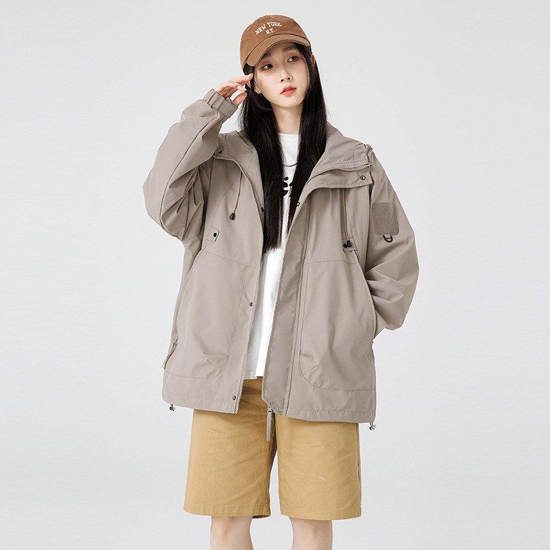 直播爆款冲锋衣男女单层夹克外套户外登山服工装多袋山系冲锋衣,户外/登山/野营/旅行用品,冲锋衣,淘宝优惠券,粉丝福利购,淘宝优惠卷