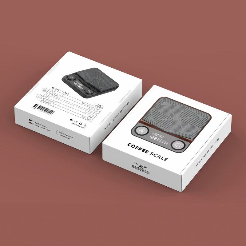 高精度电子秤可计时充电咖啡秤内置蜂鸣器0.1g精准克秤小型烘焙秤