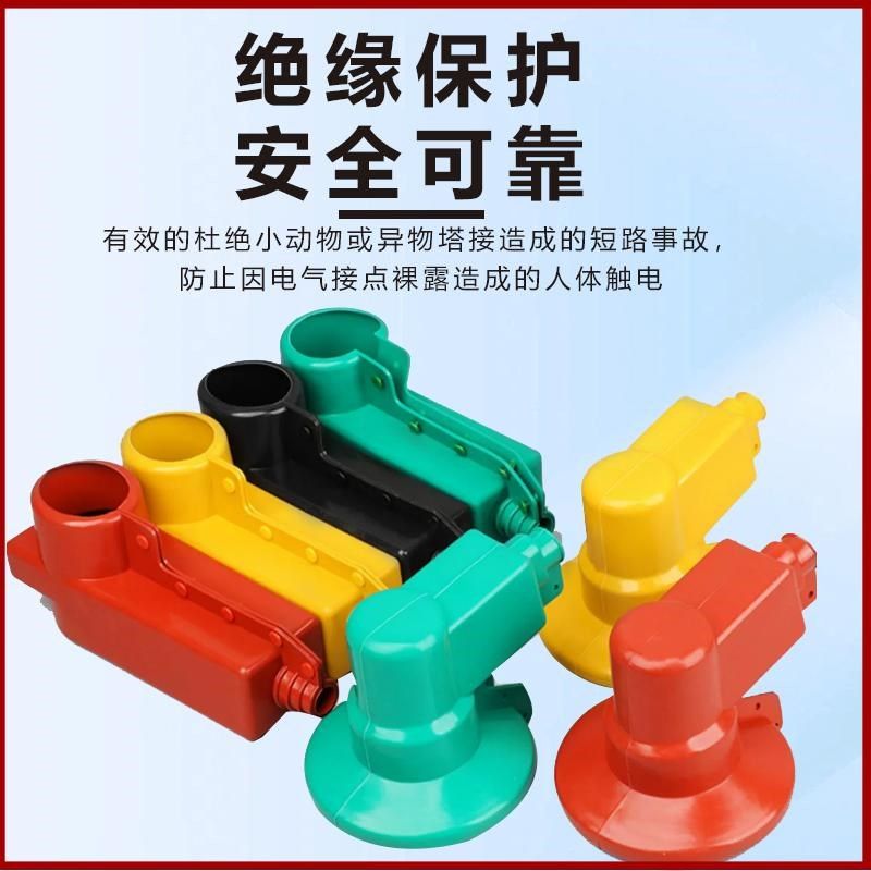 变压器护套避雷器绝缘保护套电力计量箱硅胶防护罩变电站母排护套