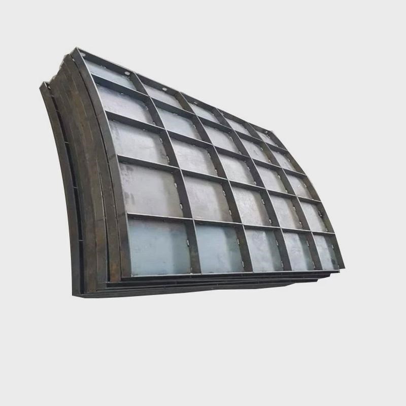 混塔式风电基础模板基础风力发电弧形模具圆形风机基础底座模板