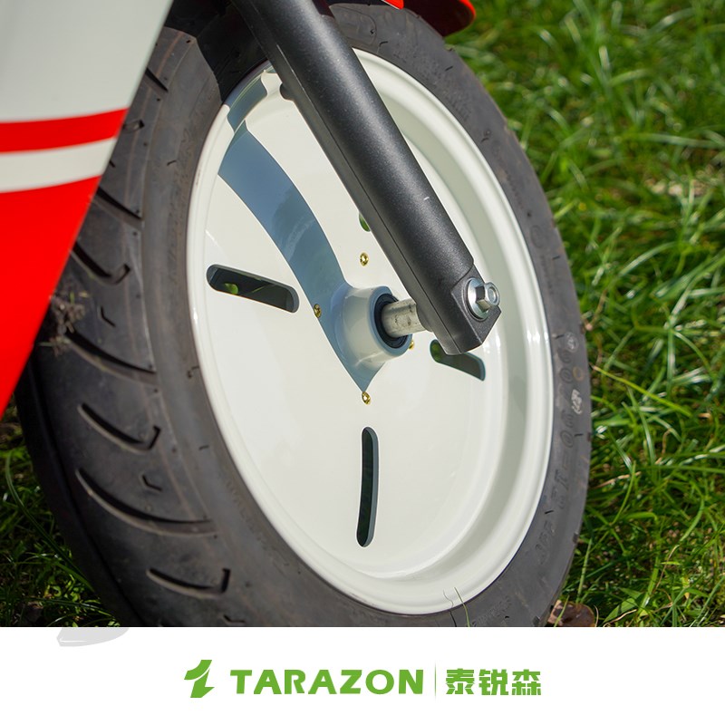 适配新大洲本田NS125LA轮毂前后铸造复古大饼轮踏板车改装件钢圈