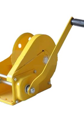 双向自锁手摇绞盘 JC-1200LBS型手动钢丝绳牵引手摇绞车