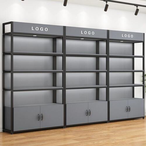 超市货架置物架手机配件展示架带挂钩多层饰品架便利店产品展示柜