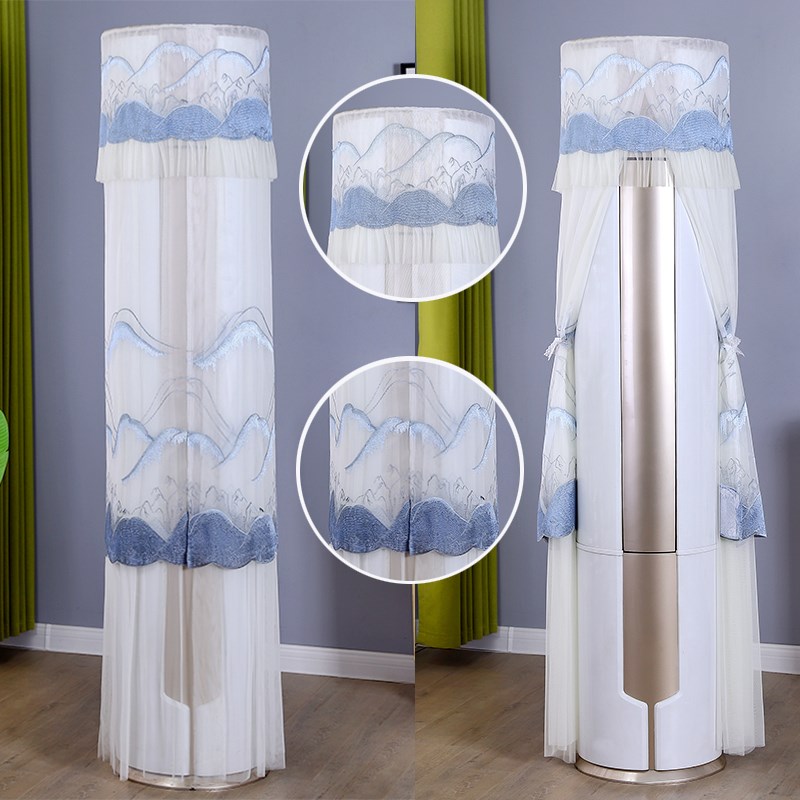 海尔静悦3匹立式空调罩KFR-72LW/28KCA81U1圆柱形柜机通用防尘套