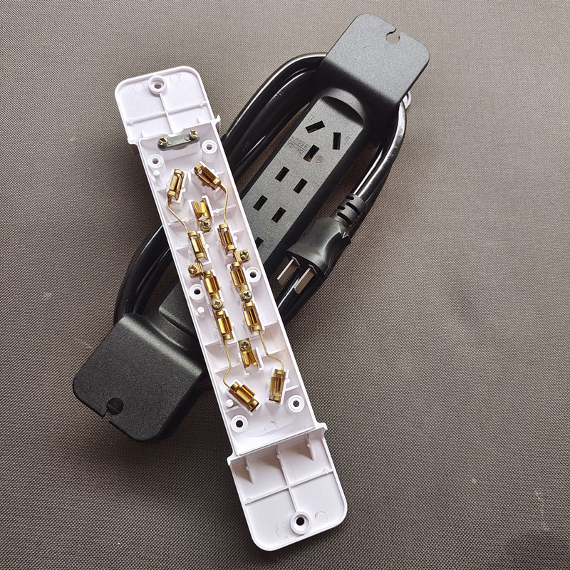 纯铜户外电源线插板插座2芯电线软线接线板5/10/15米延长线绕线盘