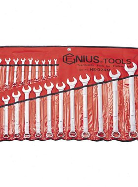 天赋（GENIUS）HS-024M工具24件套公制两用扳手组