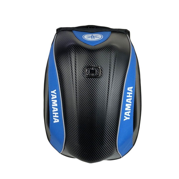 摩托车骑行背包男丹尼斯双肩骑士机车川崎防摔硬壳头盔包碳纤防水