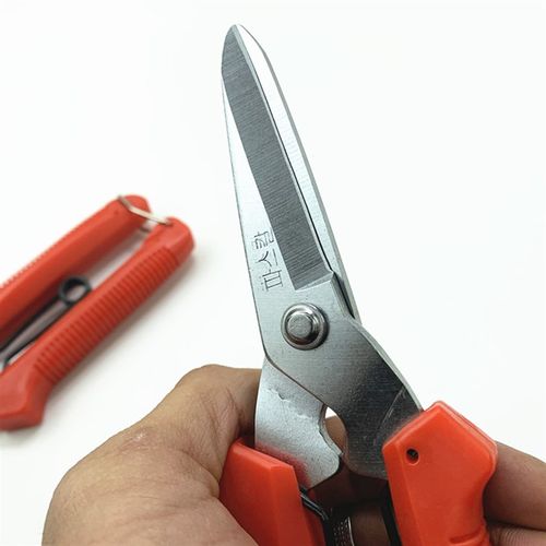 中韩合资韩式花信剪刀电子剪线槽剪 园艺花枝剪 家用剪刀铝扣板剪