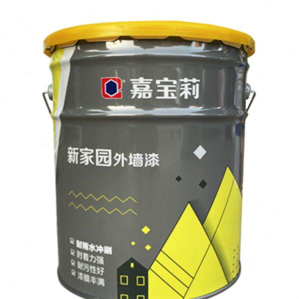 嘉宝莉新家园外墙漆 厨房卫生间防潮墙面漆防水外墙涂料白色20KG