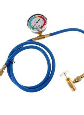 R134AR22R12汽车空调系统加注工具 雪种补充冷媒加注管 欧美加氟