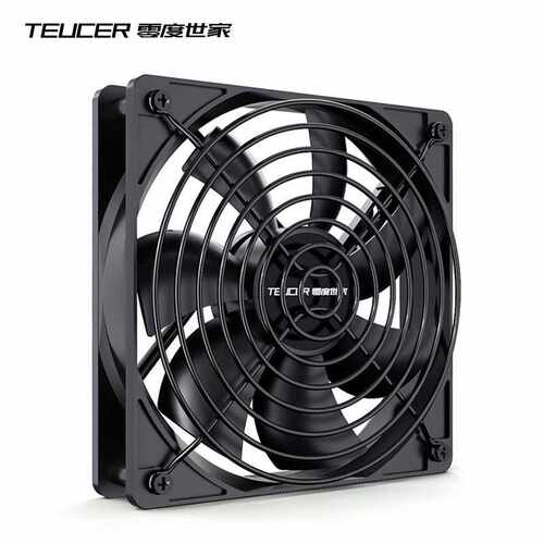 TEUCER3000转风扇机箱温控电脑散热器12CM水冷排散热智能温控