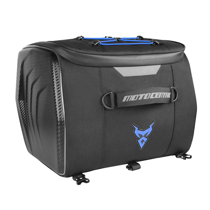 机车骑行包可放全盔新款踏板弯梁通用前置车尾两用可携式反光包