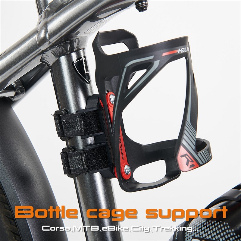 免打孔小布折叠车水壶架 9号小牛电动车水壶架延展摩托踏板水杯架