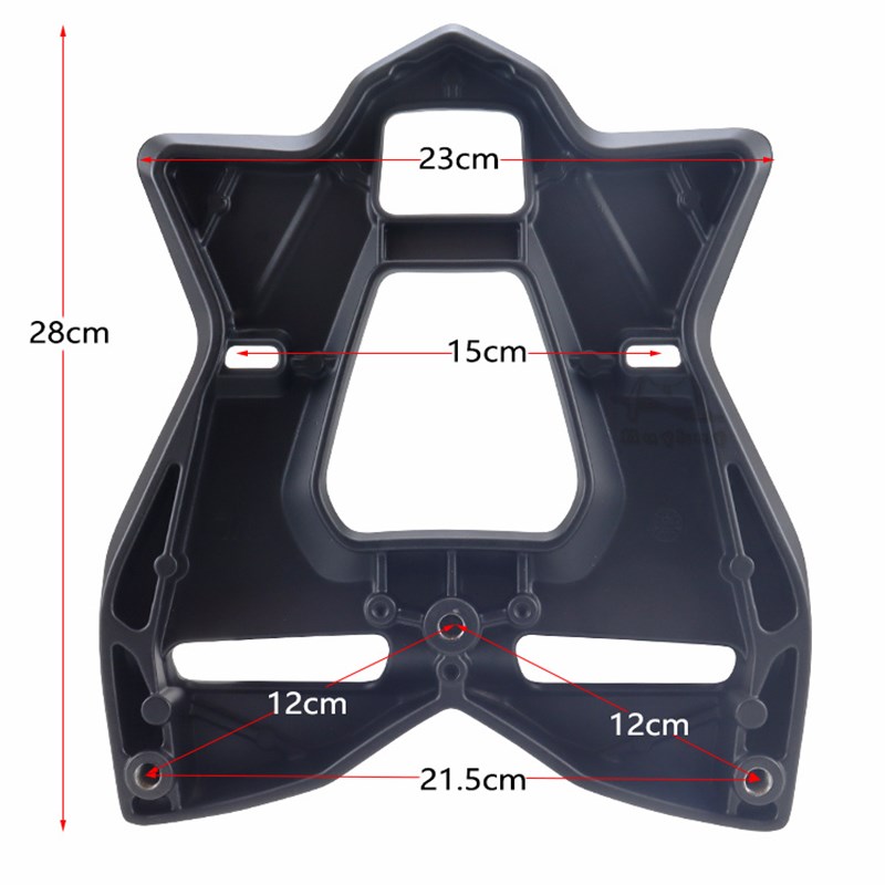 天鹰TX150改装后货架林海LAMX150水冷摩托车加长货架铝合尾箱架子