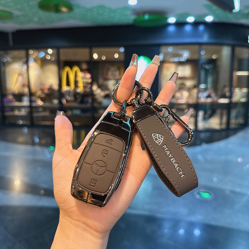 适用迈巴赫GLS480钥匙套 GLS600 GLS450车S级高级壳金属