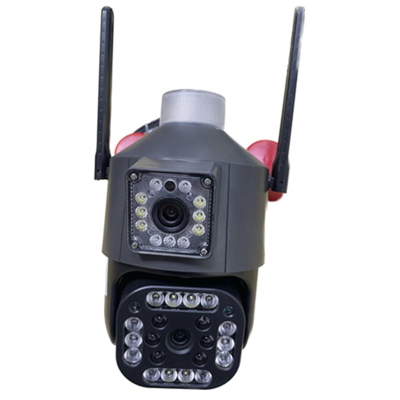 送终身流量双画面摄像头家用智能无网室内外4G防水全景高清监控器