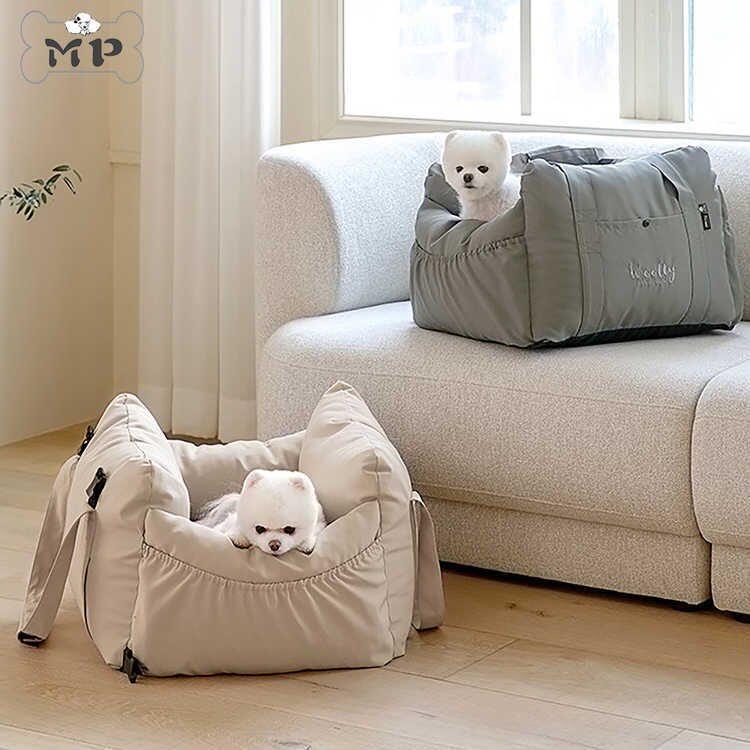 韩国车载狗窝可拆卸拆洗防泼水单肩手提多用功能宠物用品窝狗窝
