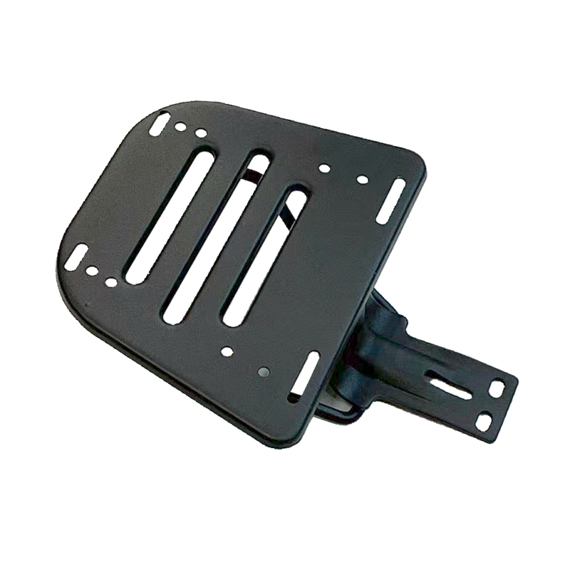 加厚加大半托铁板通用电动车尾架电瓶车后备箱支架改装靠背尾箱架