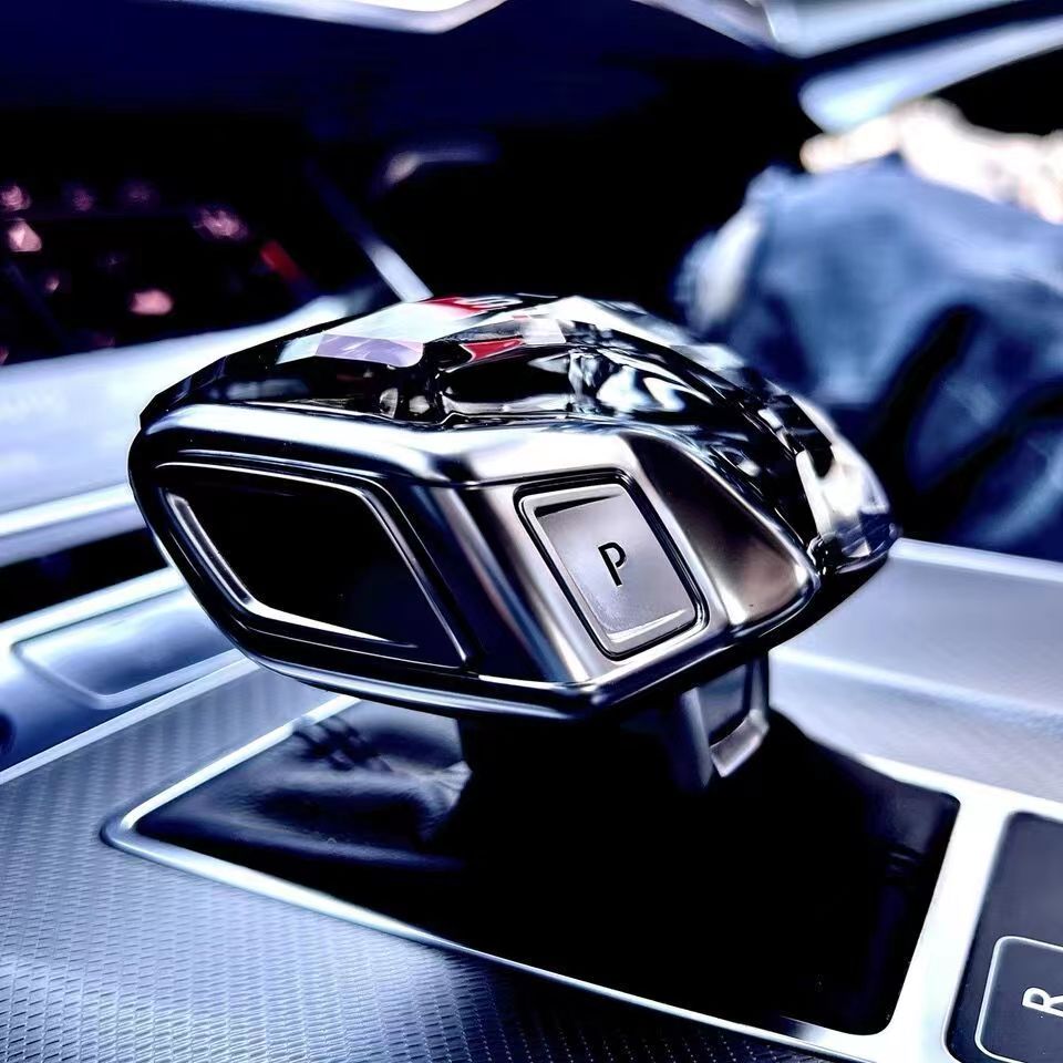 适用于奥迪水晶档把A4L/A5/A6/A7/Q5L/Q7汽车内饰用品改装饰排挡