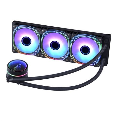 棱镜三代360一体式水冷CPU散热器240ARGB神光同步静音全平台扣具