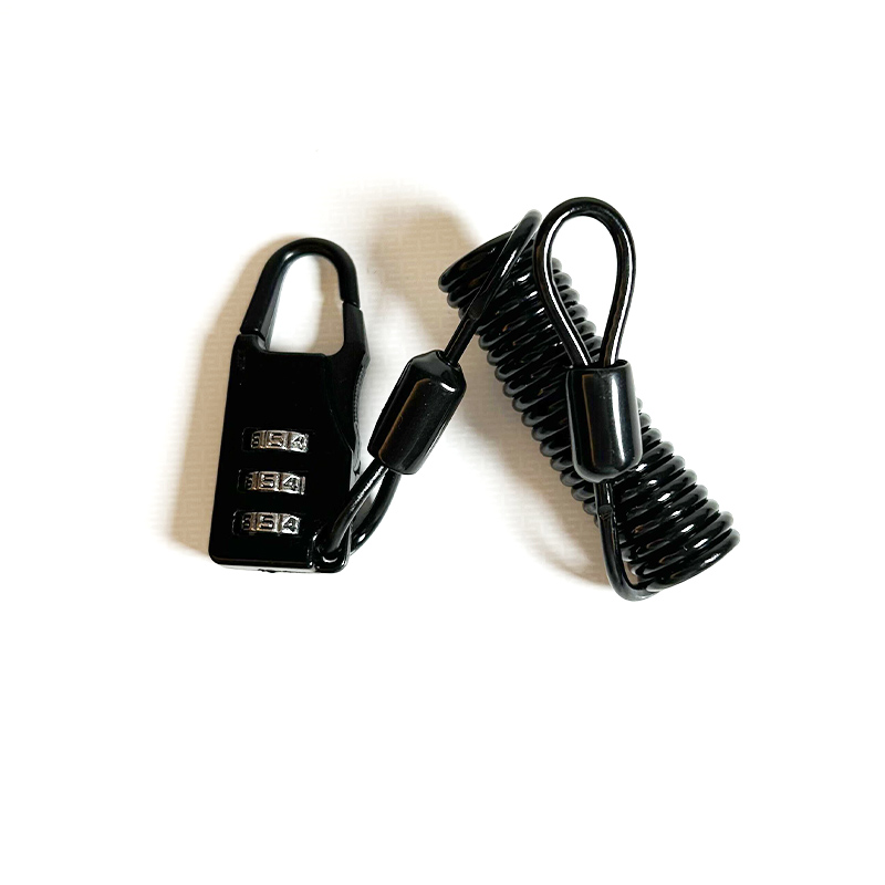 头盔锁密码锁安全防盗迷你便携电动摩托车单车电瓶自行车帽子锁