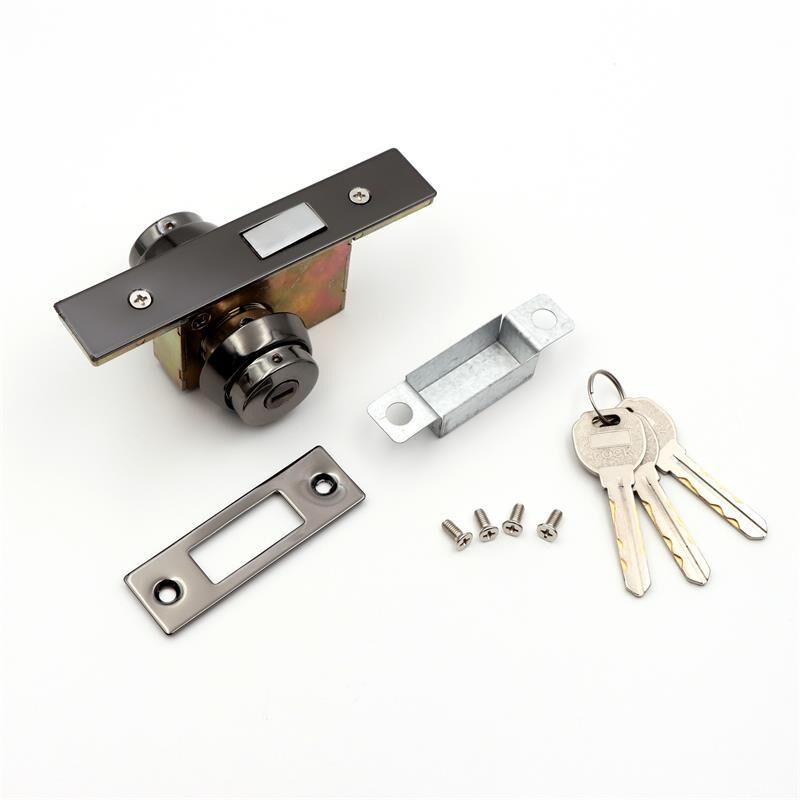 地弹簧有框玻璃门锁铝合金门锁地锁门地弹门带框门玻璃地锁带钥匙