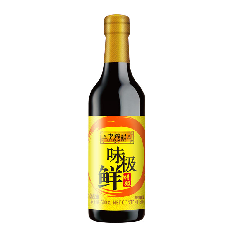 李锦记特级味极鲜600g酿造酱油图片