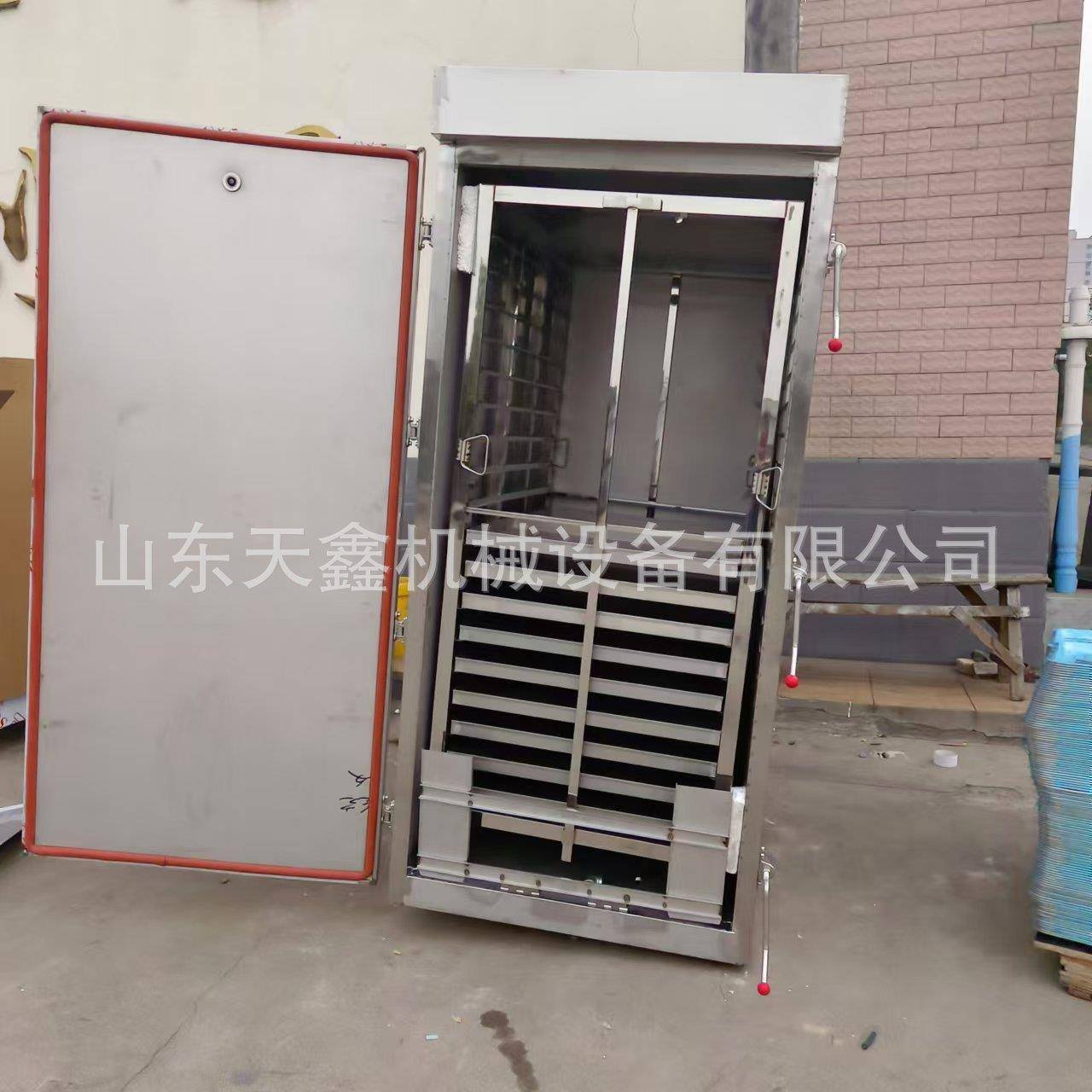 单门50*70馒头蒸箱馒头包子蒸房推车蒸房蒸箱蒸柜