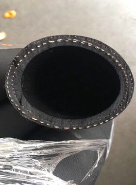 厂家黑色夹布橡胶管 dn20 25 32 38 45 50 65 76 90 软管