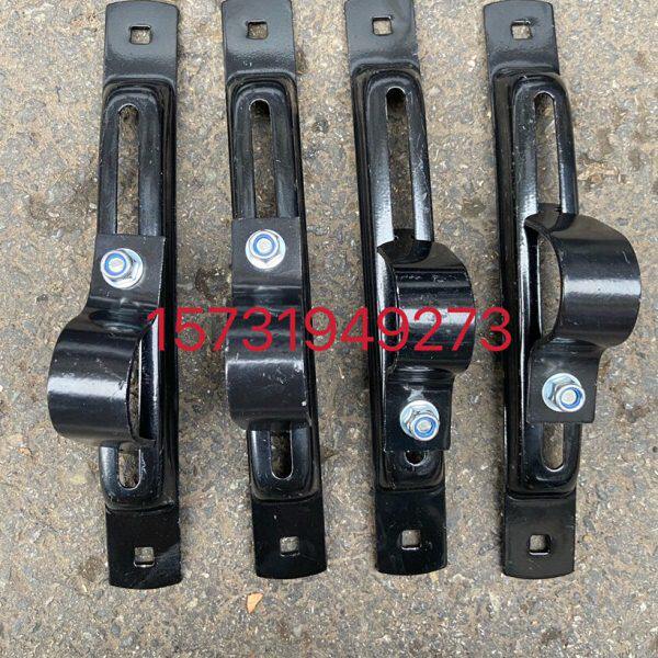 三一重工搅拌泵车吊车重卡牵引车英杰版挡泥板固定调节压板卡扣子