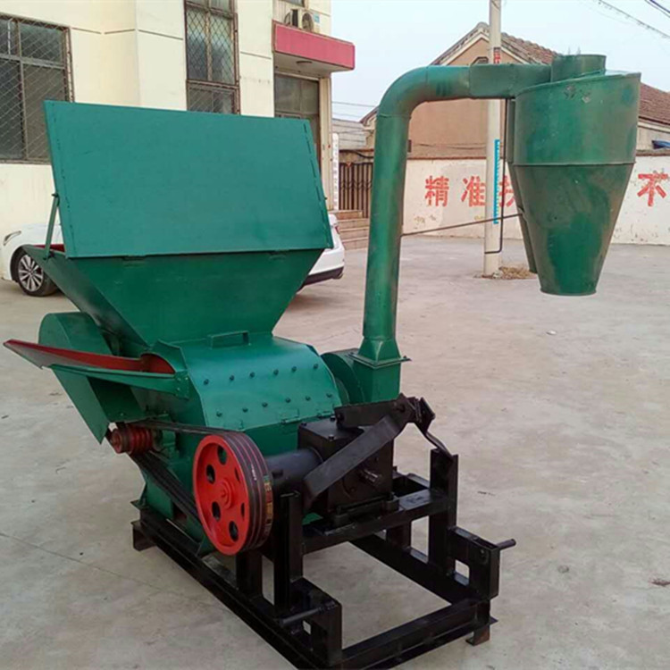 自动进料粉碎机 除尘粉碎机 秸秆粉碎机山东济宁农丰利一站全配齐