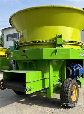 圆筒状粉碎揉丝机牛羊饲草切草铡揉一体机130型下出料秸秆铡碎机