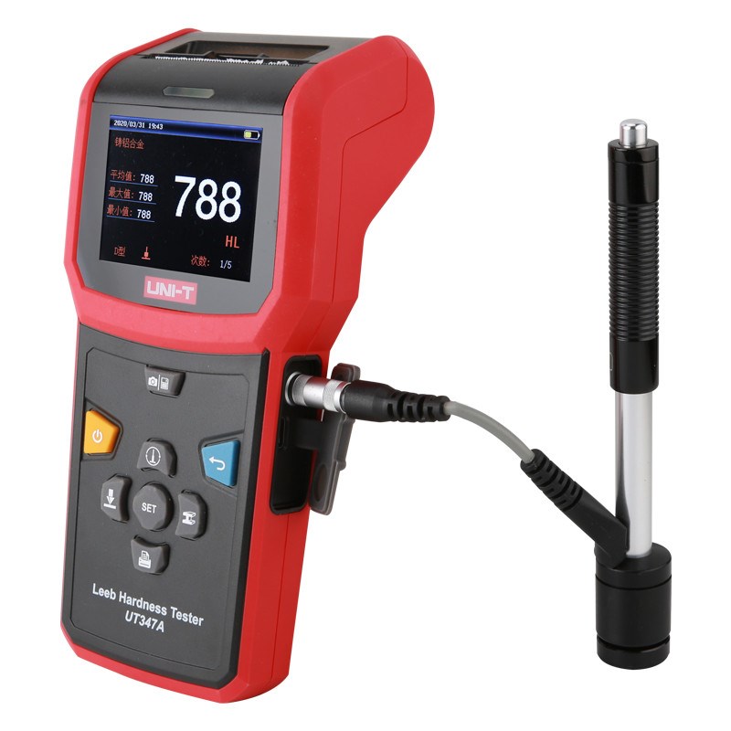 优利德UT347A高精度智v能数字里氏硬度计金属材料硬度/强度测量