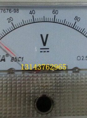 0C85C 1  110直0 V电压表60  V-500 0250450V流85VV15020VV-V