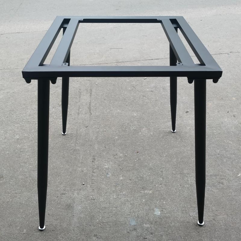 现货铁艺桌腿支架k岩板桌架底座餐桌腿铁架架子书桌桌子腿金属桌