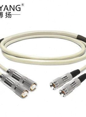 博扬 2M跳线L9-CC4 2M兆E1接头成品跳线syv75-2-1同轴电缆DDF转