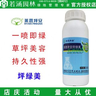 莱恩坪安坪绿美 草坪增绿剂染色剂解决休眠枯草一喷绿 快速变绿
