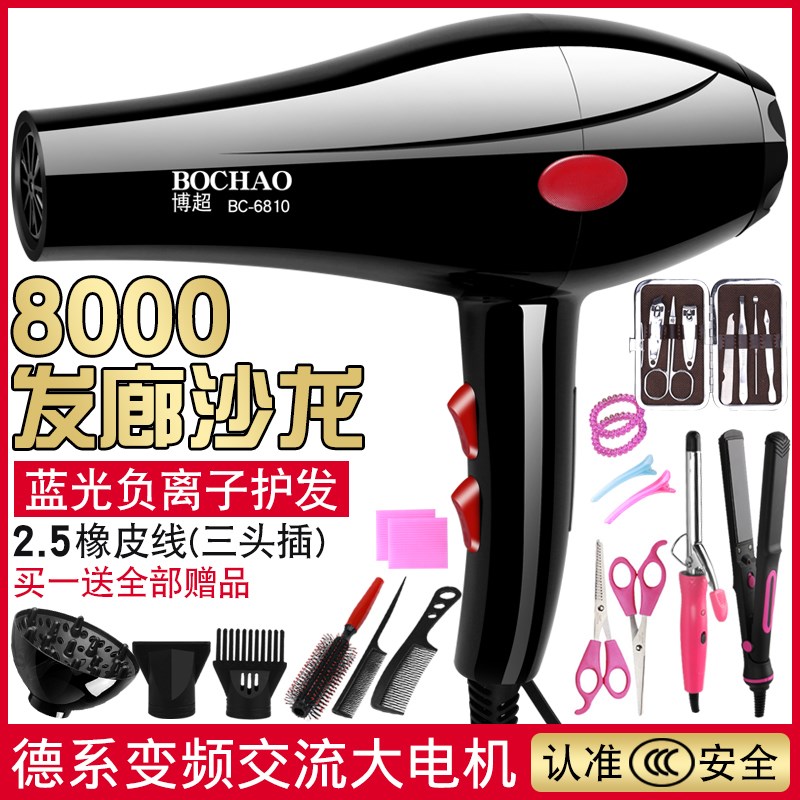 德国电吹风机家用理发店大小功率发廊冷热吹风筒宿T舍用护发便捷