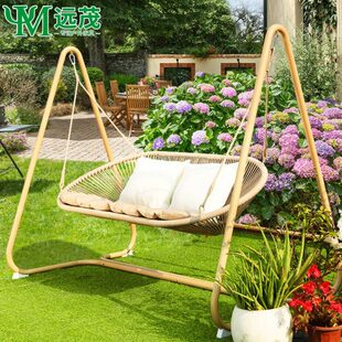 远茂户外庭院阳台家用多人秋千室外花园摇椅别墅小院网红双人吊椅