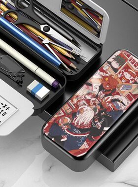 Countryhumans周边ch五常瓷美英法俄国拟文具盒大容量铅笔盒磨砂