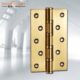 塞翁诗玛不锈钢合页 五金门铰链5寸大门合页 静音轴承合页