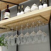 倒挂 欧式 酒吧吊杯架葡萄酒杯架 家用红酒杯架高脚杯架酒杯架悬挂
