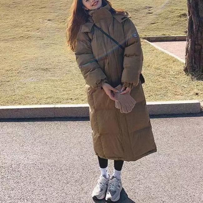 2025新款韩版羽绒棉服外套女冬季加厚宽松长款保暖大衣棉袄棉衣潮